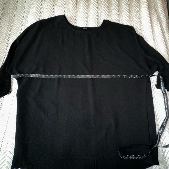 Sokoto Black Oversized Boxy Tunic- large - Picture 5 of 7